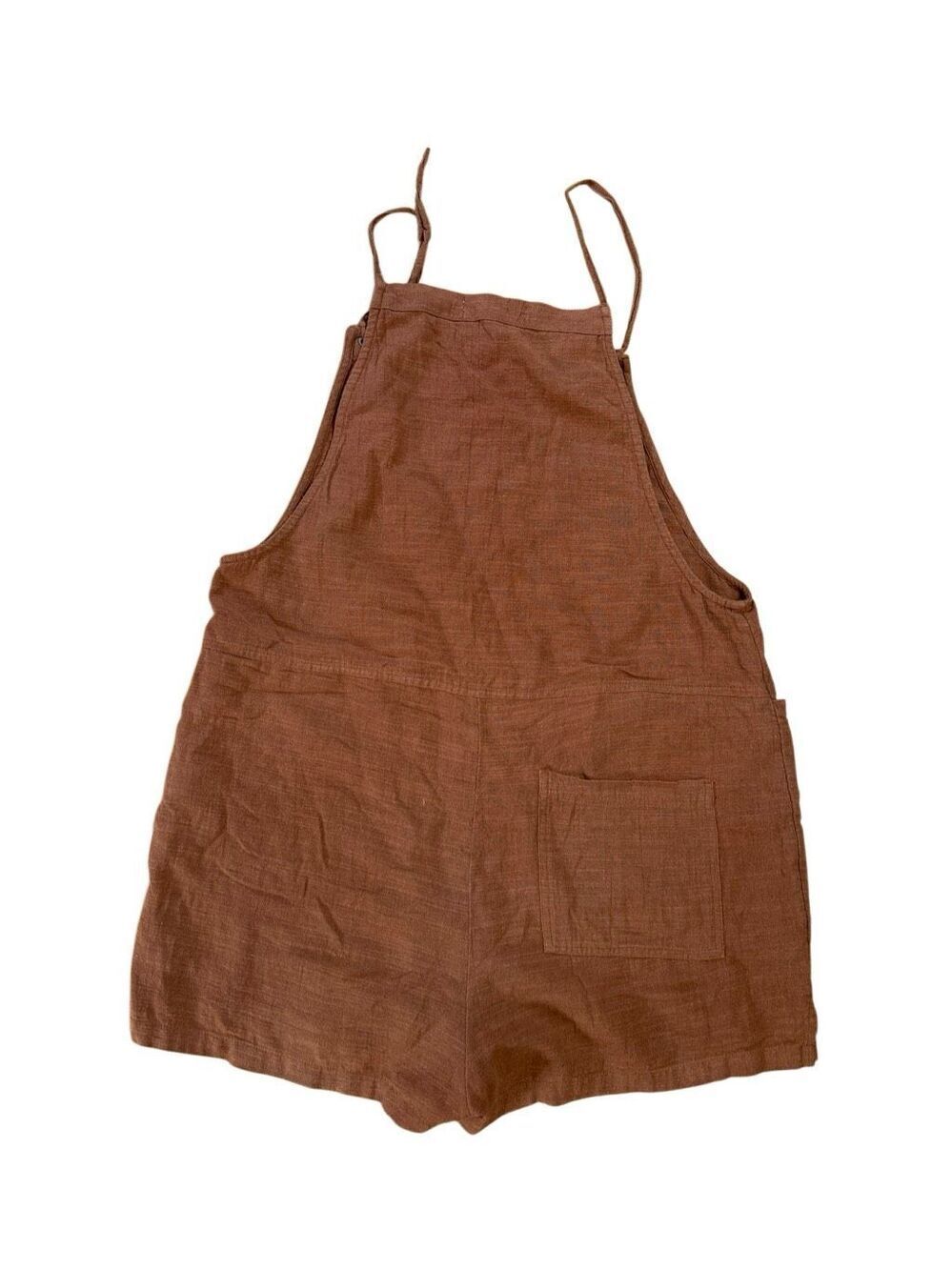 L*Space Indy Romper 100% Cotton Terracotta Brown Size Large - Picture 4 of 5